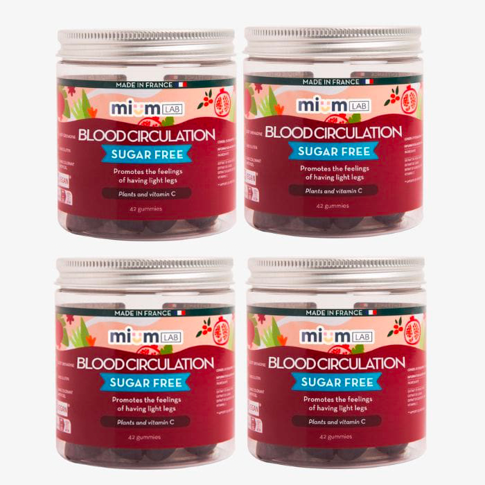 SUGAR-FREE BLOOD CIRCULATION Gummies | Super pack | 4 x 21 days