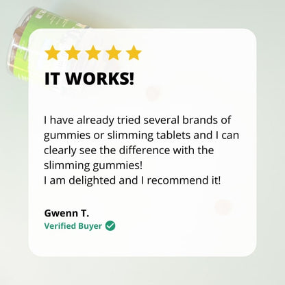 SUGAR-FREE SLIMMING GUMMIES | Super Pack | 4 x 21 days